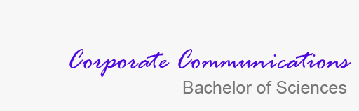 Bachelor of Sciences, Corporate Communications